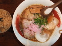 「チャーシューメン+特製チャーシューまぶし飯」@NARU-TOの写真