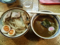 「つけ麺+中盛り+味玉」@大勝軒 柏店の写真