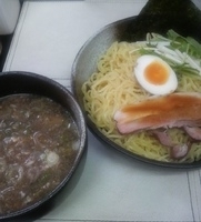 「冷製スープつけめん（夏期限定）」@つけめん 琥珀の写真