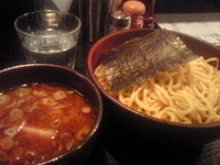 「つけそば中盛」@BASSO ドリルマンの写真