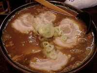 「《夜の部限定》カレーラーメン（麺かため）￥800+チャーシュー￥」@手打ちラーメン 恒の写真