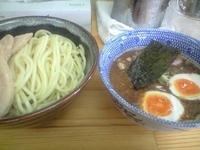 「2号つけ蕎麦+肉マシ（計1,000円）」@中華蕎麦 サンジの写真