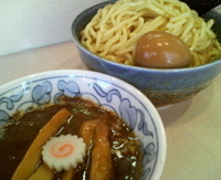 「つけめん大 煮玉子（クーポン）」@ブロンソンの写真