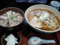 「★ラーメン&ミニチャーシュー丼セット★」@上海の写真