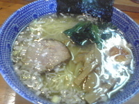 「ラーメン（塩味・細麺）」@藍嶌の写真
