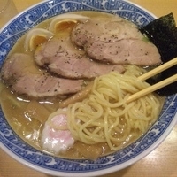 「特製中華そば（大盛） 950円」@中華そば 青葉 つくば店の写真