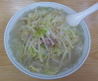 「湯麺（タンメン）」@塩山館食堂の写真
