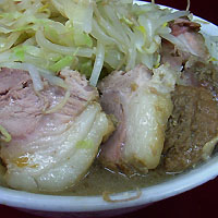 「小ブタ（ヤサイ、アブラ）」@ラーメン二郎 相模大野店の写真