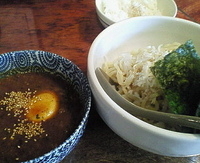 「（10食限定）カレーつけ麺（10辛） 1000円」@スープカレーのハンジローの写真