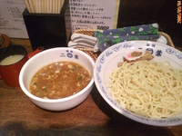 「つけ麺（中盛） ￥850-」@二葉 上荻店の写真