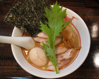 「チャーシューメン（並）+煮たまご」@くわいの写真