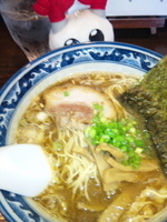 「濃厚そば（極細麺）」@中華そば 山猫軒の写真