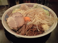 「特製がっつり汁なし麺（880円）+大盛（150円）」@麺屋ZERO1 相模大野ステーションスクエア店の写真