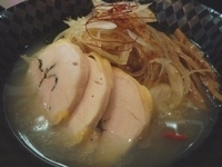 「冷たいしゃもそば（塩味）￥750」@中華そば 華丸の写真