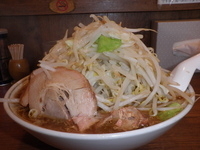「基乃ラーメン（680円5日・6日サービス価格-130円）野菜中盛」@らーめん 基乃の写真