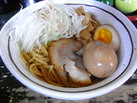 「油そば+煮玉子」@麺屋 中川 本店の写真