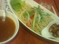 「限定 トマトカレーつけ麺（880円）」@麺や RYOMA 高田馬場店の写真