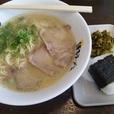 おいしいラーメンかた麺￥280+おにぎり1p￥90