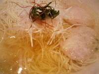 「あら炊き塩ラーメン」@麺屋 海神の写真