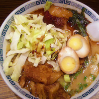 「大盛太肉麺 1050円」@桂花ラーメン 新宿ふぁんてんの写真
