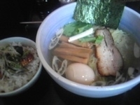 「塩らぁめん」@濱塩らぁめん 白虎の写真