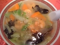 「エビそば(¥1,150)」@燕来香 仙台国分町店の写真