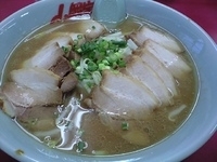 「豚そば（780円）」@ラーメン山岡家 小山駅南店の写真