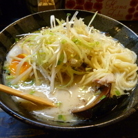 「豚そばネギチャーシュー」@かわうち家の写真