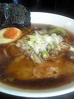 「ラーメン+チャーシューごはん」@東神田ら〜めんの写真