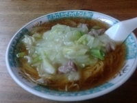 「豚そば」@安喜亭 本店の写真