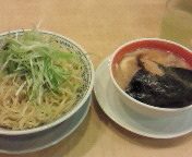 「肉そばつけ麺 880円也」@丸源ラーメン 戸田店の写真