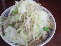 「ミニラーメン」@ラーメン二郎 めじろ台法政大学前店の写真