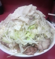 「大ラーメン豚入り（ヤサイ・ニンニク・アブラ）」@ラーメン二郎 桜台駅前店の写真