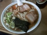 「拉麺 らーめん（しょうゆ） 578円」@塩山館食堂の写真