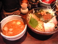「特製つけ麺」@上野 戸みら伊本舗の写真
