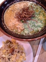 「博多らーめん（￥650）」@博多ラーメン かっぱ亭の写真