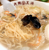 「大阪ちゃんぽん麺 ￥590 （※100円引きクーポン利用）」@大阪王将 新宿店の写真
