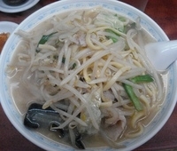 「Aセット（タンメン+餃子5ケ）」@北京料理 豊屯の写真