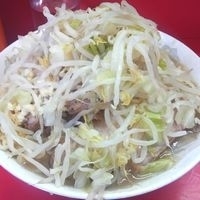 「ラーメン ヤサイニンニク ￥600」@ラーメン二郎 三田本店の写真