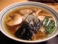 「中華そば+づけ玉子」@味処 むさし野の写真