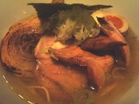 「鶏極出汁さっぱり（限定）￥750+ チャーシュー2枚「おまかせ」」@喜元門 本店の写真