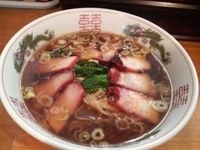 「チャーシュー麺+ミニカレー」@下前商店の写真