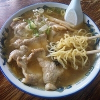 「焼肉ラーメン（味噌） 850円」@あさの食堂の写真
