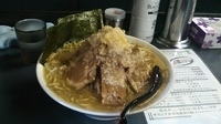「ラーメン+大盛（2玉）+ブタ 全増し」@へーちゃんラーメンの写真