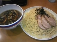 「煮玉子チャーシューつけ麺大盛+餃子」@好日の写真