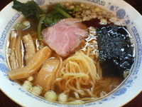 「ラーメン+半チャーハン」@北京菜館の写真