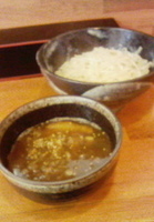 「つけ麺大盛300g（750円）」@鵜の木堂の写真