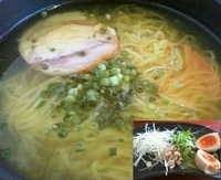 「比内地鶏らーめん（塩味・味濃いめ）￥800（ゲリライベントにて）」@麺屋こころの写真