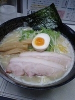 「とりそば 大盛り」@つけめん 琥珀の写真