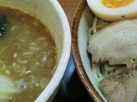 「鶏つけめん+特濃厚スープ+中盛+HPサービス 750円+100円」@山勝軒の写真